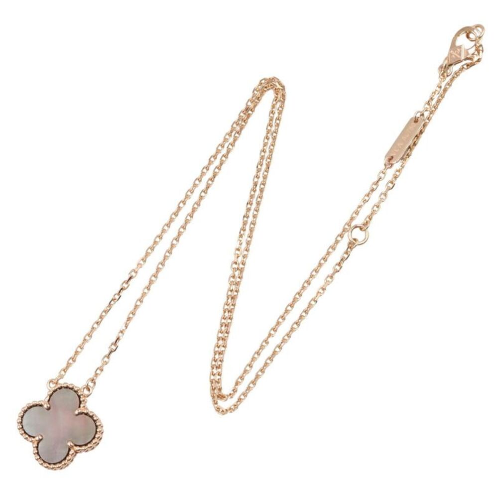 Van Cleef & Arpels Vintage Alhambra Au750 Necklace - Picture 2 of 7